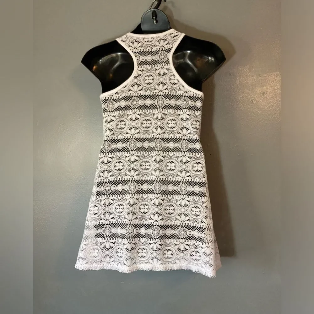 West Loop white lace dress/coverup - Picture 5 of 5